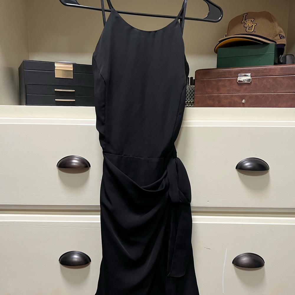 Elegant Black Boutique Sleeveless Dress